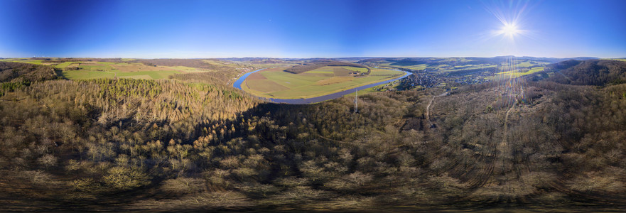 Luftaufnahme von Polle