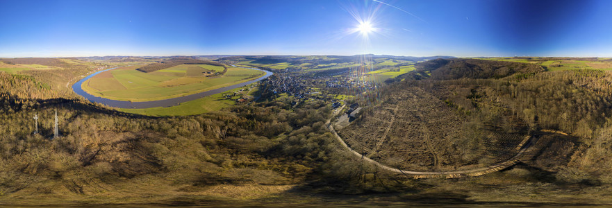 Luftaufnahme von Polle