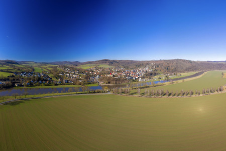 Luftaufnahme von Polle