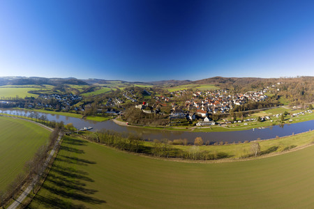 Luftaufnahme von Polle