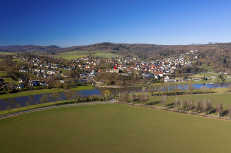 Luftaufnahme von Polle