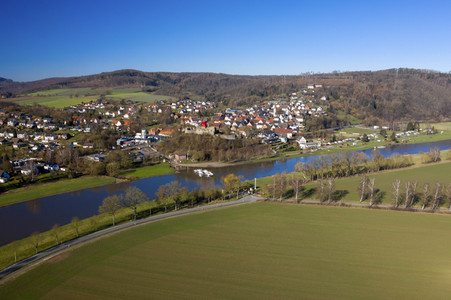 Luftaufnahme von Polle