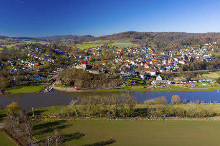 Luftaufnahme von Polle