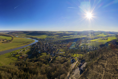 Luftaufnahme von Polle