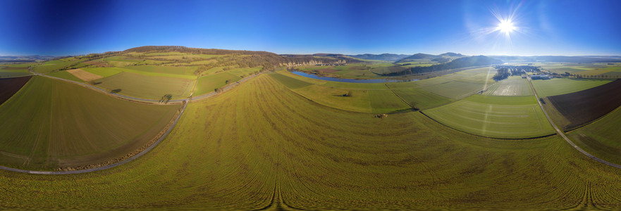 Luftaufnahme von Steinmühle