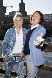 Fototermin mit Inka Bause und Jürgen Drews in Berlin