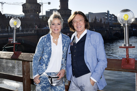 Fototermin mit Inka Bause und Jürgen Drews in Berlin