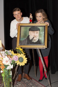 Gedenkveranstaltung für Rolf Hoppe in Dresden