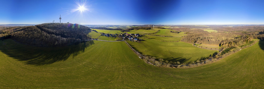 Luftaufnahme vom Köterberg