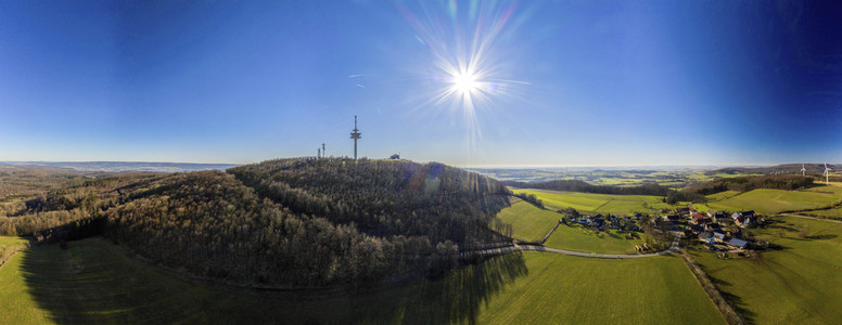 Luftaufnahme vom Köterberg