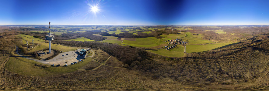 Luftaufnahme vom Köterberg