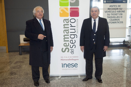 Los del Rio auf der Semana del Seguro 2019 in Madrid