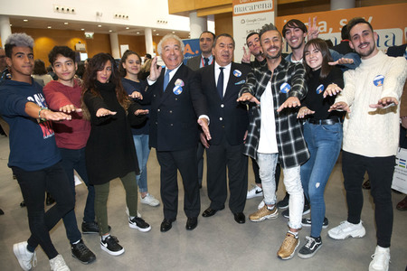 Los del Rio auf der Semana del Seguro 2019 in Madrid