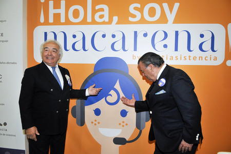 Los del Rio auf der Semana del Seguro 2019 in Madrid