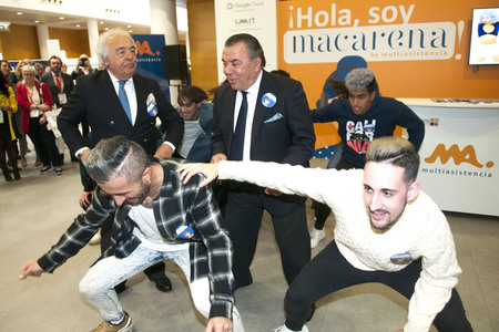 Los del Rio auf der Semana del Seguro 2019 in Madrid