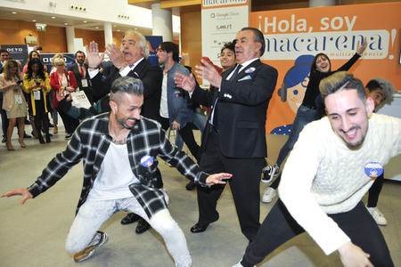 Los del Rio auf der Semana del Seguro 2019 in Madrid
