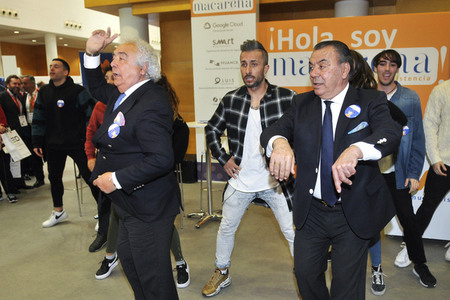 Los del Rio auf der Semana del Seguro 2019 in Madrid