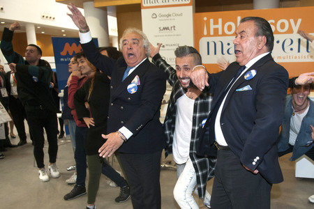 Los del Rio auf der Semana del Seguro 2019 in Madrid