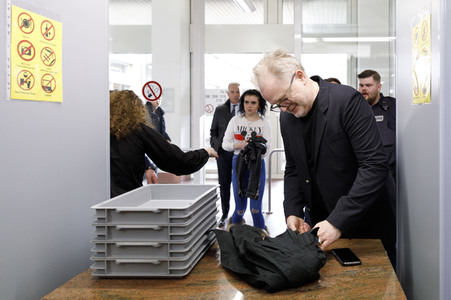 Herbert Grönemeyer als Zeuge vor Gericht in Köln