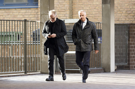 Herbert Grönemeyer als Zeuge vor Gericht in Köln