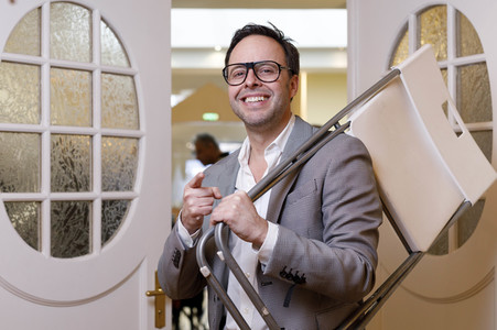 Programmpressekonferenz der Volksbühne am Rudolfplatz in Köln
