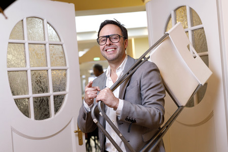 Programmpressekonferenz der Volksbühne am Rudolfplatz in Köln