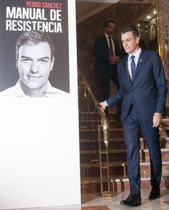 Buchpräsentation von Pedro Sánchez in Madrid
