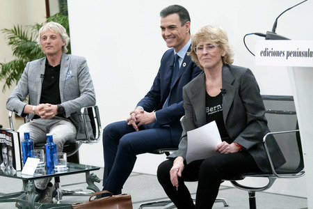 Buchpräsentation von Pedro Sánchez in Madrid