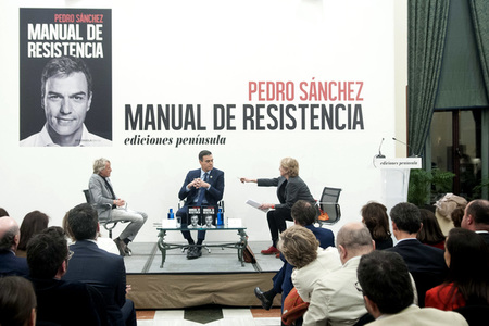Buchpräsentation von Pedro Sánchez in Madrid