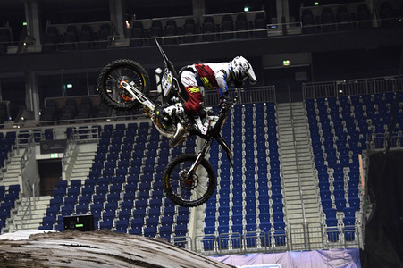 Pressetermin 'Night of the Jumps' in Berlin