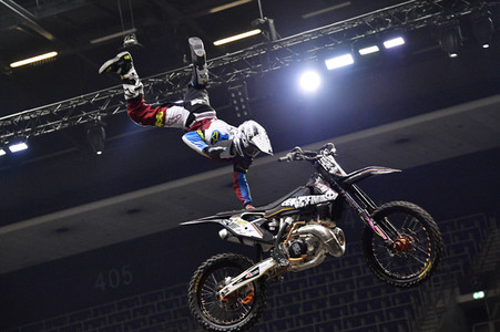 Pressetermin 'Night of the Jumps' in Berlin