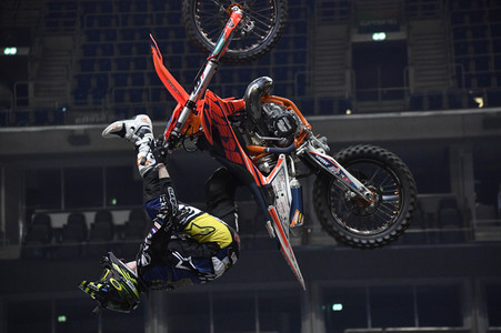 Pressetermin 'Night of the Jumps' in Berlin