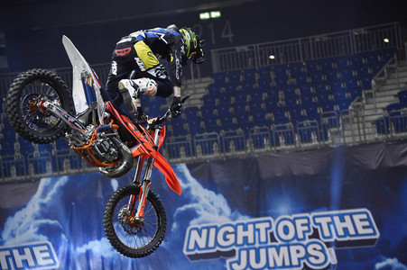 Pressetermin 'Night of the Jumps' in Berlin