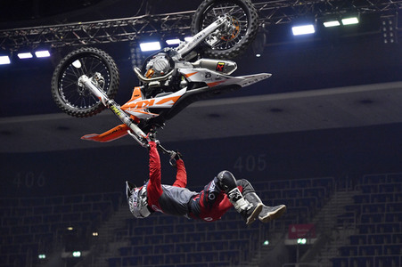 Pressetermin 'Night of the Jumps' in Berlin