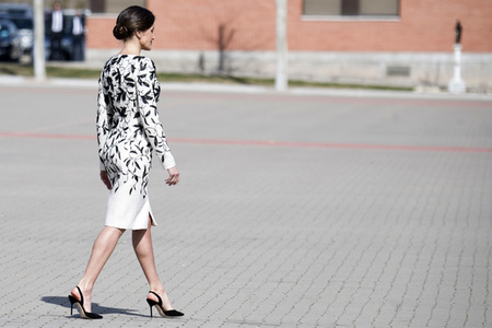 Flaggenzeremonie mit Königin Letizia in Paracuellos de Jarama