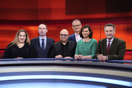 Talkshow 'hart aber fair' in Köln