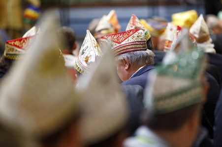 Richtfest für den Rosenmontagszug 2019 in Köln