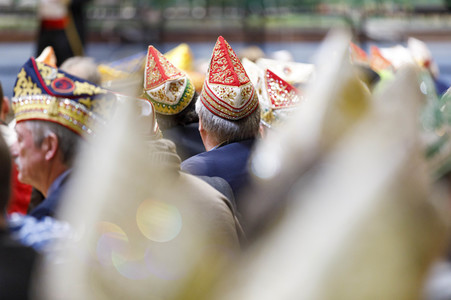 Richtfest für den Rosenmontagszug 2019 in Köln