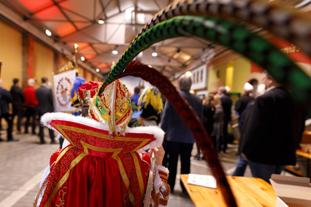 Richtfest für den Rosenmontagszug 2019 in Köln