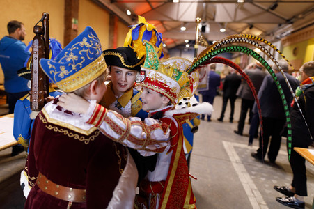 Richtfest für den Rosenmontagszug 2019 in Köln