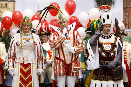Richtfest für den Rosenmontagszug 2019 in Köln