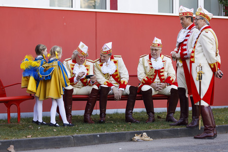Richtfest für den Rosenmontagszug 2019 in Köln