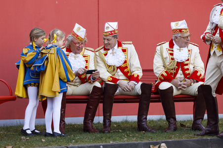 Richtfest für den Rosenmontagszug 2019 in Köln