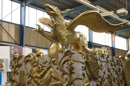 Richtfest für den Rosenmontagszug 2019 in Köln