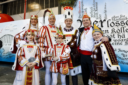 Richtfest für den Rosenmontagszug 2019 in Köln