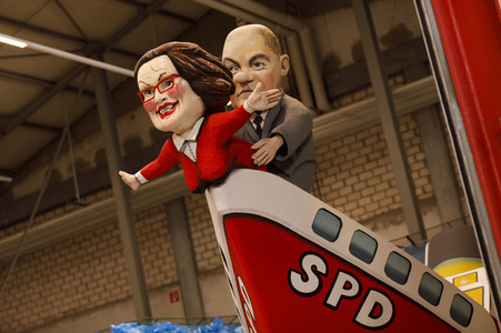 Richtfest für den Rosenmontagszug 2019 in Köln