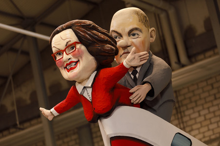 Richtfest für den Rosenmontagszug 2019 in Köln