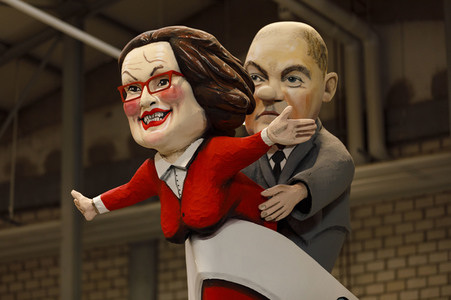 Richtfest für den Rosenmontagszug 2019 in Köln