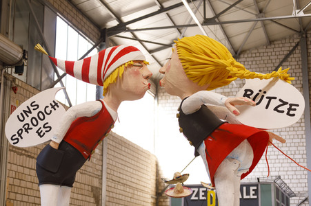 Richtfest für den Rosenmontagszug 2019 in Köln