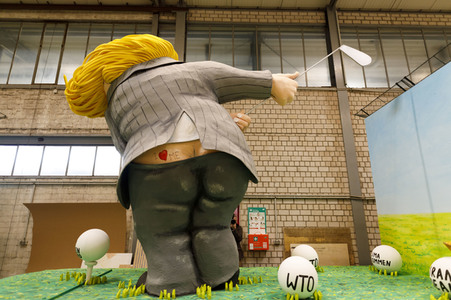 Richtfest für den Rosenmontagszug 2019 in Köln